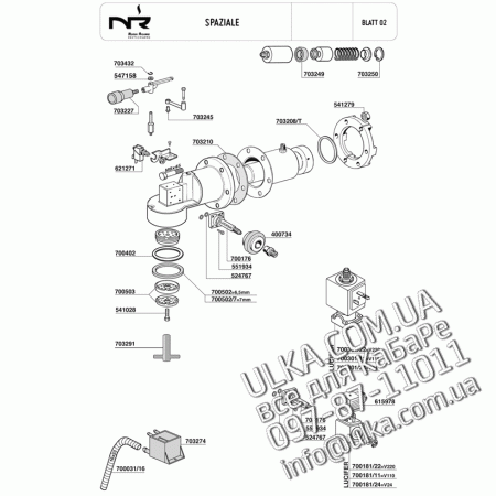 SPAZIALE спецификация  2