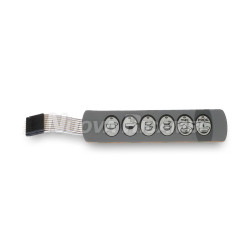 Мембрана сенсорной панели 6 кнопок - 6 LED - 8+8 контактов - для BEZZERA ELLISSE (5660501)