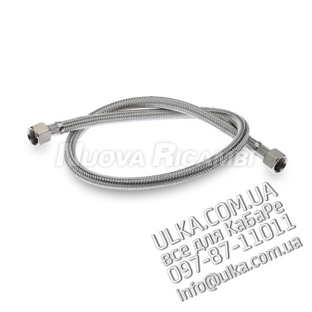 STAINLESS STEEL HOSE 3/8F-3/8F cm80 Nuova Ricambi